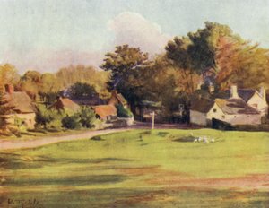 A Nova Floresta: Verde Cisne, Lyndhurst (cor litho) de Walter Frederick Roofe Tyndale
