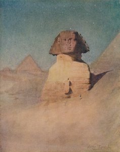 A Esfinge por Moonlight, c1905, 1912