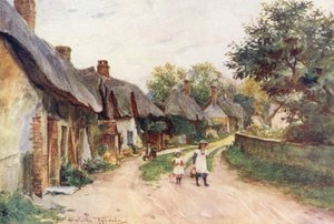 Wessex: Moreton, Dorset (litografia a cores) de Walter Frederick Roofe Tyndale
