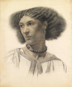 Sra. Fanny Eaton (giz colorido no papel) de Walter Fryer Stocks