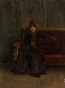 Senhora sentada