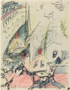 Das leere Café (The Empty Café) de Walter Gramatte