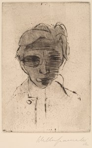 Cara Sombria, Autorretrato