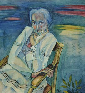 Retrato de Rosa Schapire de Walter Gramatte