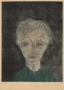 Auto-retrato do Homem Cansado, 1923.
