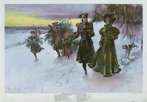 Natal na Antiguidade (cor litho)