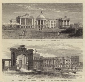 Casa do governo, Calcutá de Walter Granville-Smith