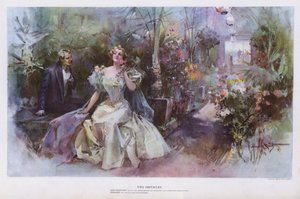 Dois Obstáculos (cor litho) de Walter Granville-Smith