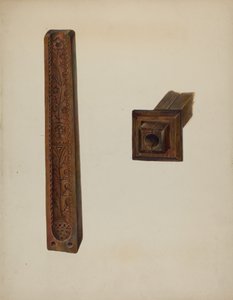 Candle Mold, c. 1939. de Walter Hochstrasser