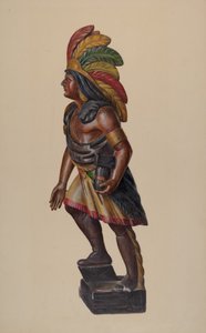 Cigar Store Indian, c. 1937.
