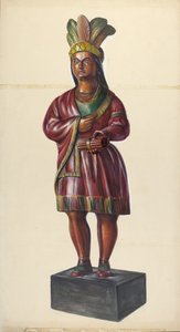 Cigar Store Indian, c. 1937.