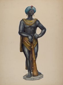 Nubian Slave Figure, c. 1937.