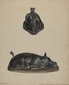 Pai. Molde Alemão para Bolos, 19351942.