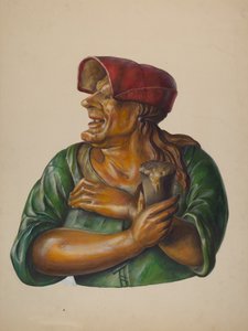 Tavern Figure, c. 1937. de Walter Hochstrasser