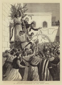 A peregrinação de um artista à Terra Santa de Walter Jenks Morgan