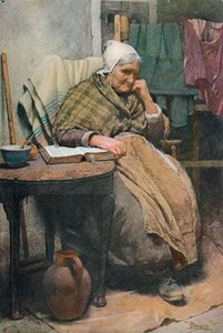 Uma mulher idosa da Cornualha, c1880, 1906.