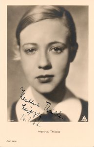 Retrato de Hertha Thiele
