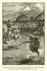 Ilustração para King Solomons Mines por H Rider Haggard de Walter Paget