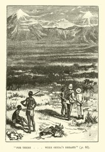 Ilustração para King Solomons Mines por H Rider Haggard de Walter Paget