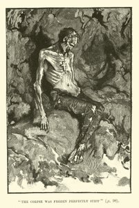 Ilustração para King Solomons Mines por H Rider Haggard de Walter Paget