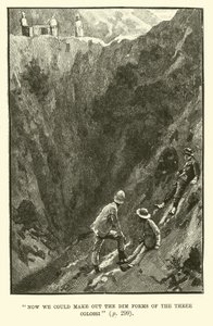 Ilustração para King Solomons Mines por H Rider Haggard de Walter Paget