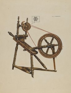 Roda giratória de brinquedo, c. 1937.