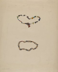 Trade Beads, c. 1936. de Walter Praefke