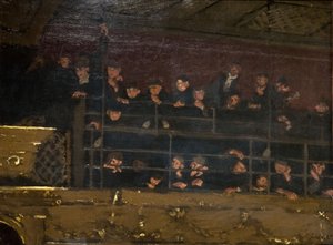 Noctes Ambrosionae , Gallery Of The Old Mogul, 1906-07.   de Walter Richard Sickert