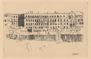 Antigo Hotel Royal Dieppe de Walter Richard Sickert