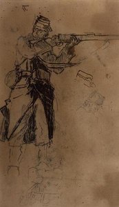 Estudo para um Soldado de Walter Richard Sickert