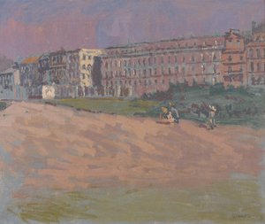 O Hotel Royal, Dieppe, c.1900-01 (óleo sobre tela) de Walter Richard Sickert