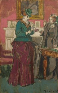 A Proposta [segundo Robert Barnes], c. 1931-32 (óleo sobre tela) de Walter Richard Sickert