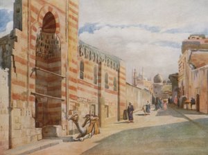 Uma mesquita no bairro Saida Zeineb, Cairo