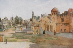 Haram Es Shereef, Jerusalém de Walter Spencer Stanhope Tyrwhitt