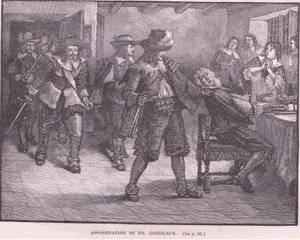 Assassinato do Dr. Dorislaus AD 1649 de Walter Stanley Paget