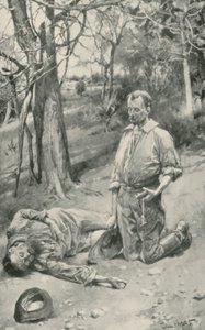 Rei assistindo os últimos momentos de Burke de Walter Stanley Paget