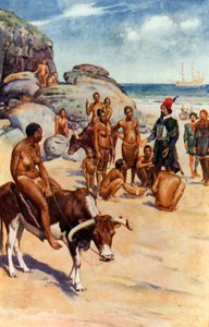 Os portugueses e os hotentotes de Walter Stanley Paget
