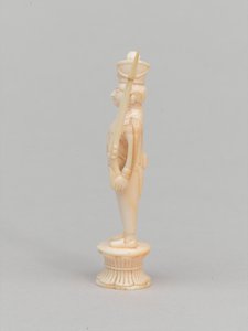 Peão branco, peça de xadrez, Índia de Walter Stanley Paget