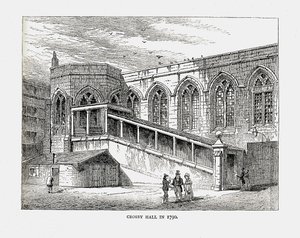 Crosby Hall em 1790, 1878