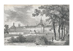 Antigo Hospital Bethlem. Por volta de 1750, 1878