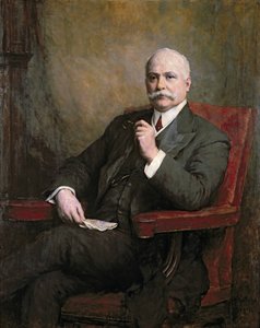 Retrato de Sir Edward Hopkinson Holden (1848-1919) Primeiro Baronete 1911