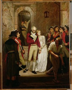 Cena da Revolução Francesa (óleo sobre tela)