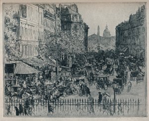 Rue Royale, Paris, c1913 de Walter Zeising