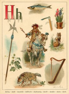 Carta H (chromolitho)