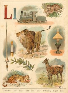 Carta L (chromolitho)