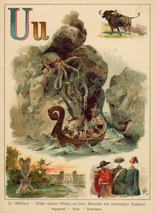 Carta U (chromolitho)