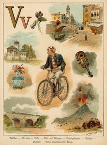 Carta V (chromolitho)