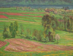 Paisagem atércia na Primavera de Walther Gamerith
