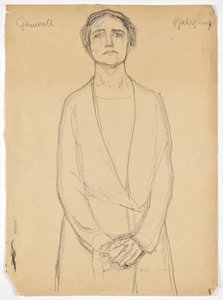 Retrato de uma senhora de Walther Gamerith