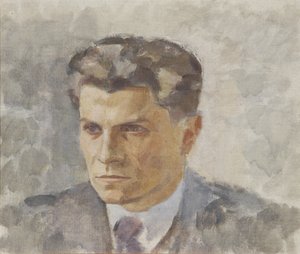 retrato de um cavalheiro de Walther Gamerith